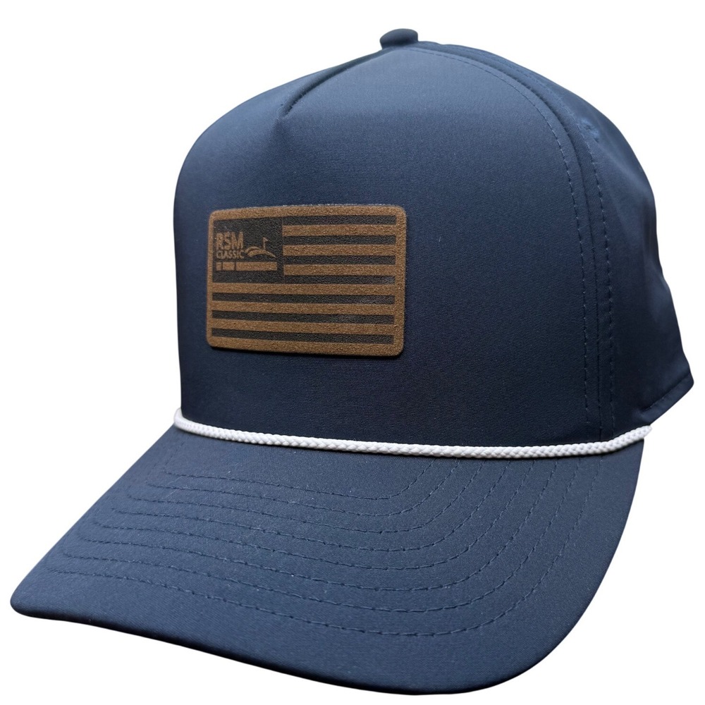 Imperial RSM Classic Golf Rope Hat Navy Blue Support Our Troops Snapback OSFA